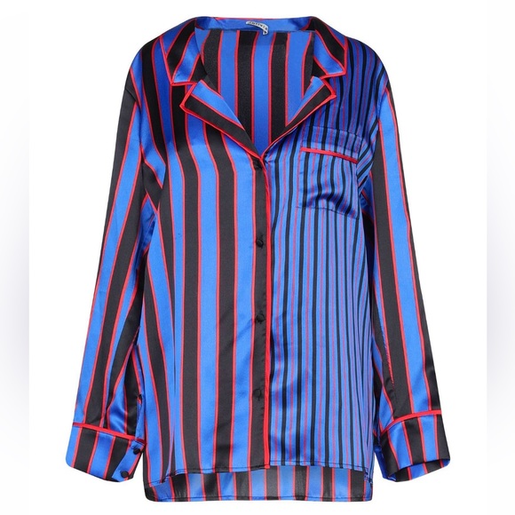 Alice + Olivia Other - Alice + Olivia Silk Striped Top (top only) $20